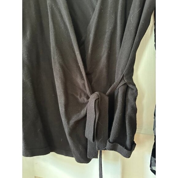 INC Women’s size Medium Black blouse - Picture 4 of 7